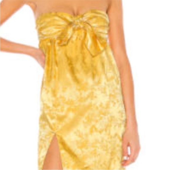 Camila Coelho NWT Lucia satin midi Dress size S - Picture 3 of 9